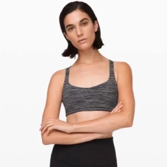 LULULEMON free to be wild bra - Heather dark grey - Picture 2 of 4